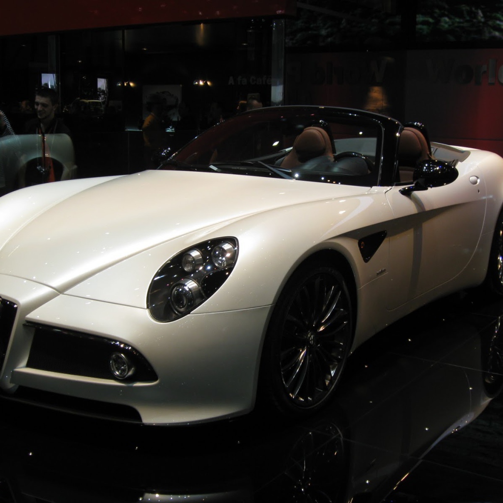 Тест драйв автомобиля Alfa Romeo 8c spider
