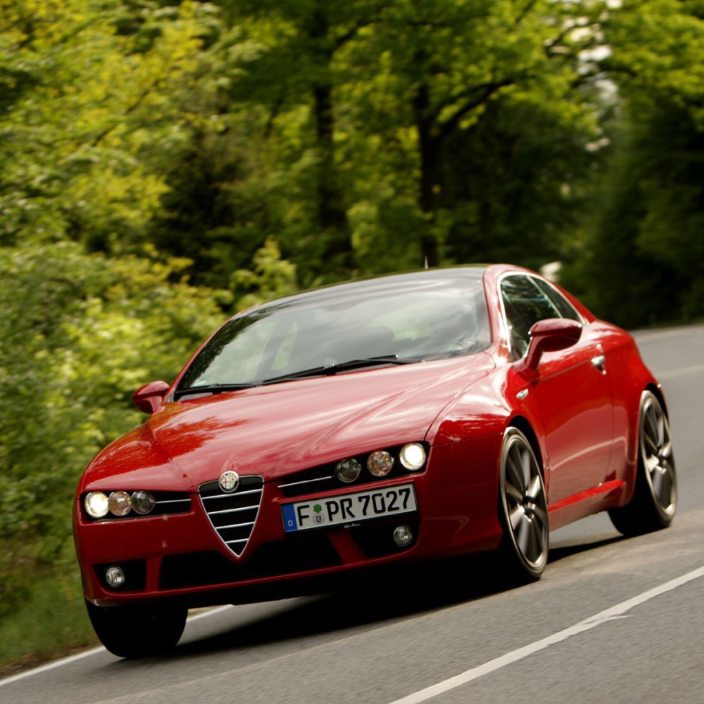 Новая машина Alfa Romeo brera