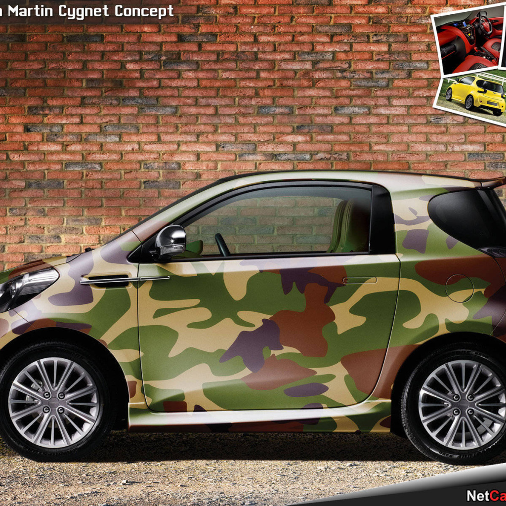 Новая машина Aston Martin cygnet