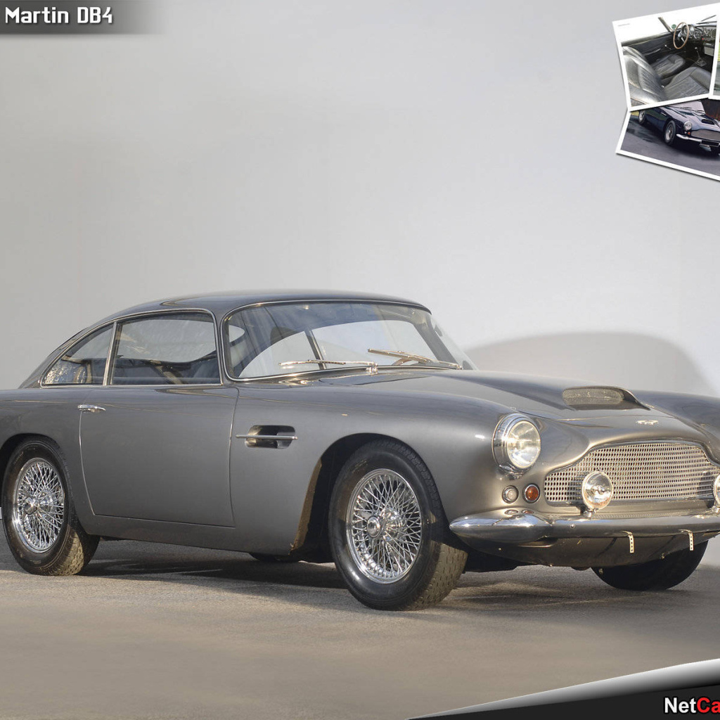 Новая машина Aston Martin db4