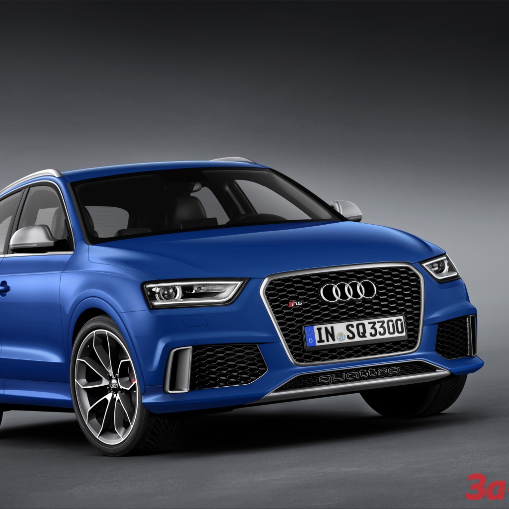 Красивый автомобиль Audi RS Q3 2014 года в Москве