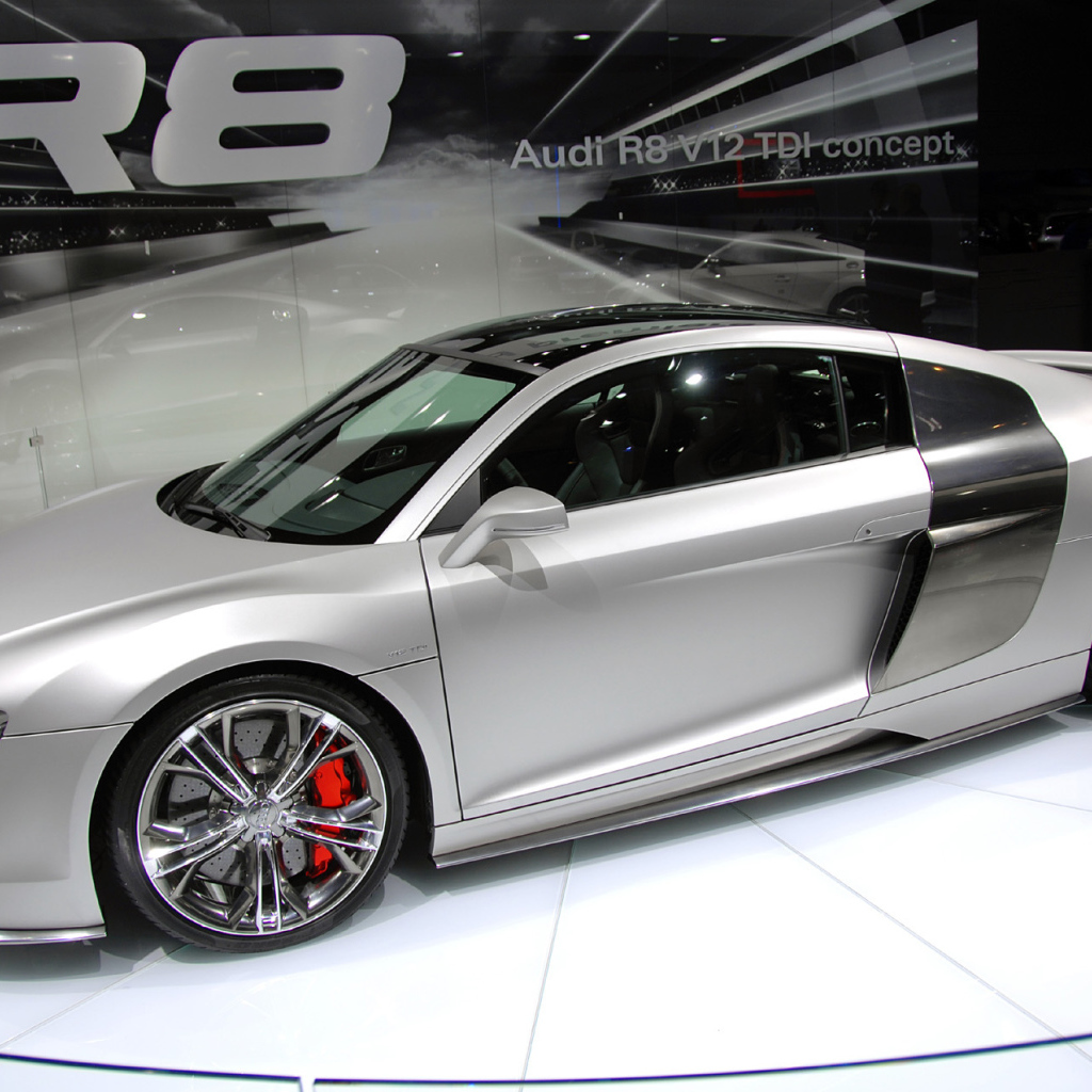 Красивый автомобиль Audi tdi