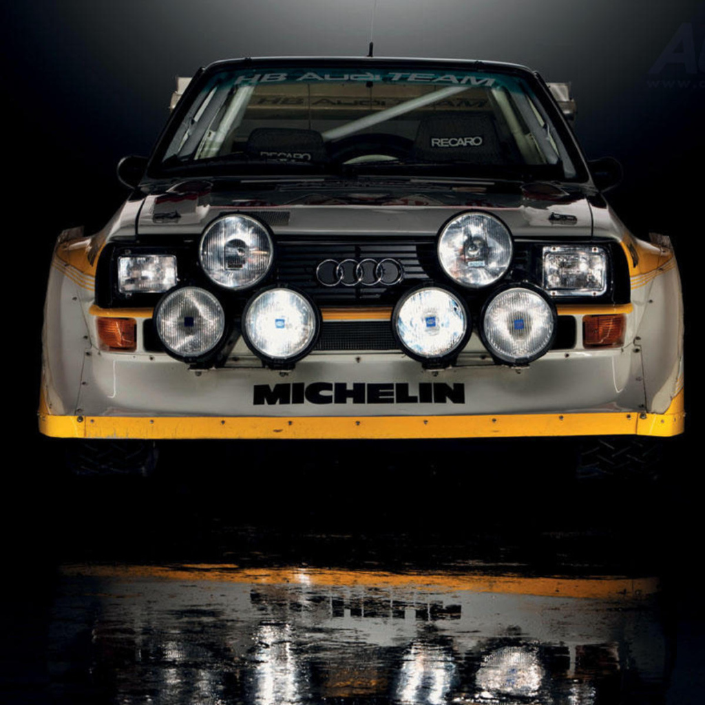 Новая машина Audi quattro