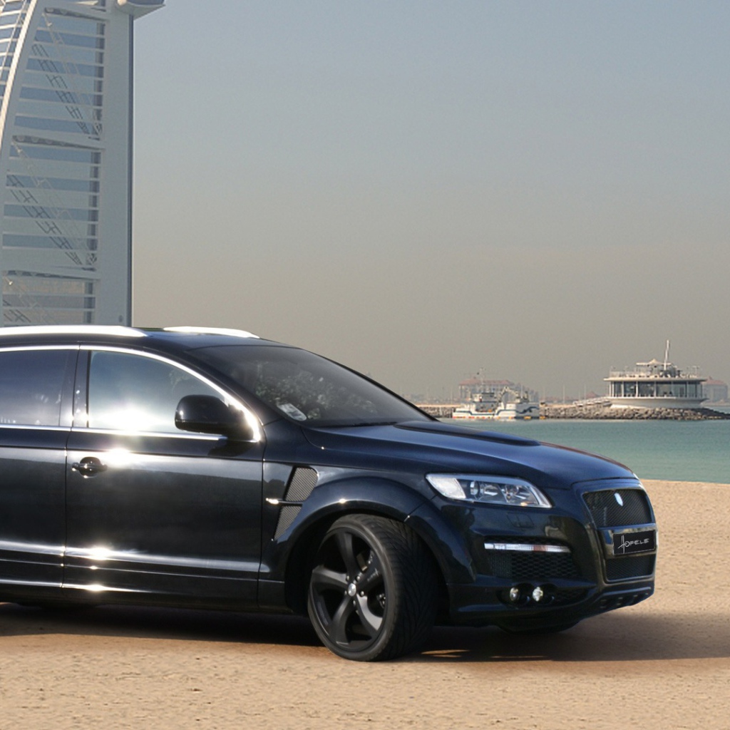 Тест драйв автомобиля audi q7