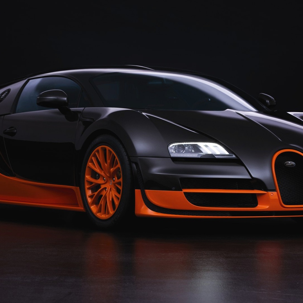 Спортивный Bugatti veyron