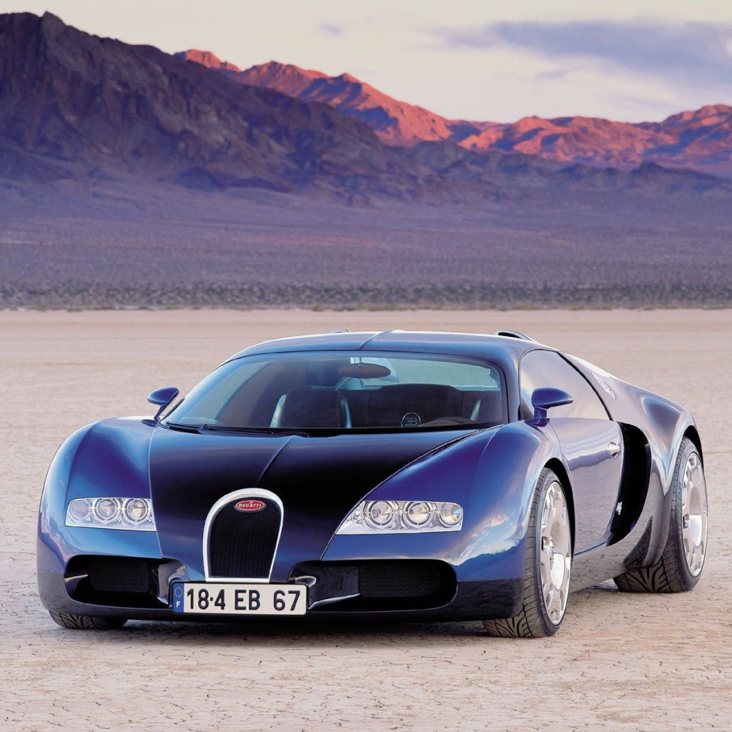 Bugatti Veyron supersport 16.4 на природе