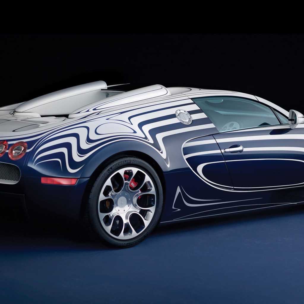 Разрисованный Бугатти