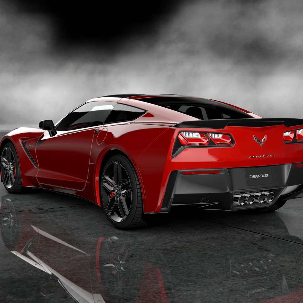 Автомобиль марки Chevrolet модели Corvette 2014 года