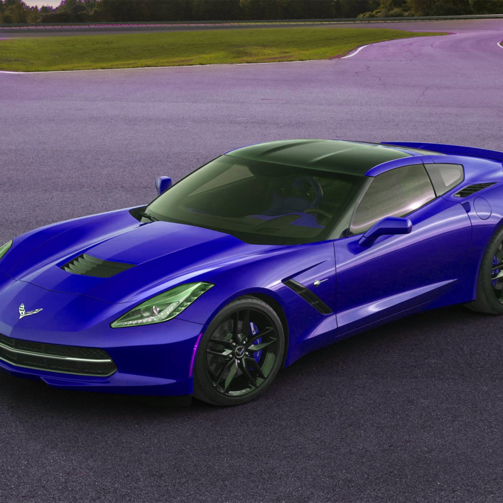 Новая машина Chevrolet Corvette 2014 года