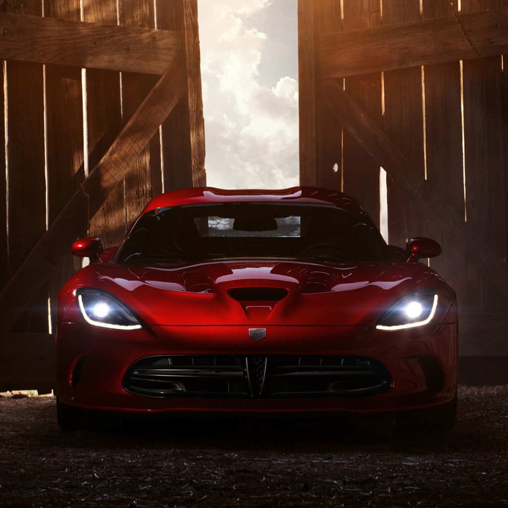 Машина Dodge srt viper