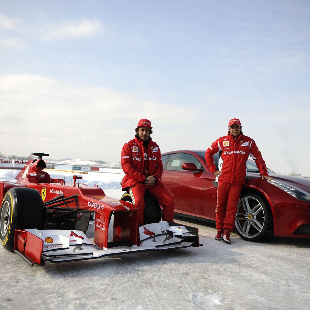 Феррари формула один с пилотами