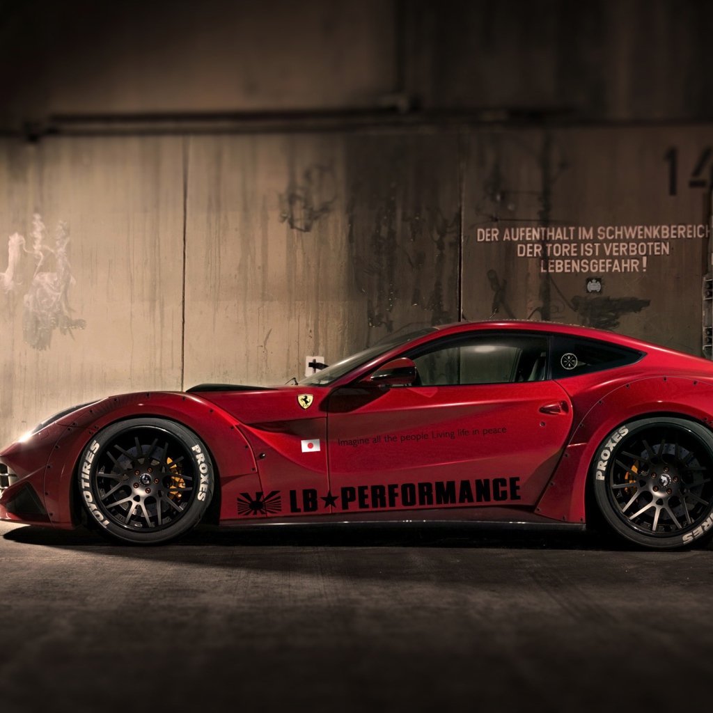 Производительный Ferrari 458 Italia