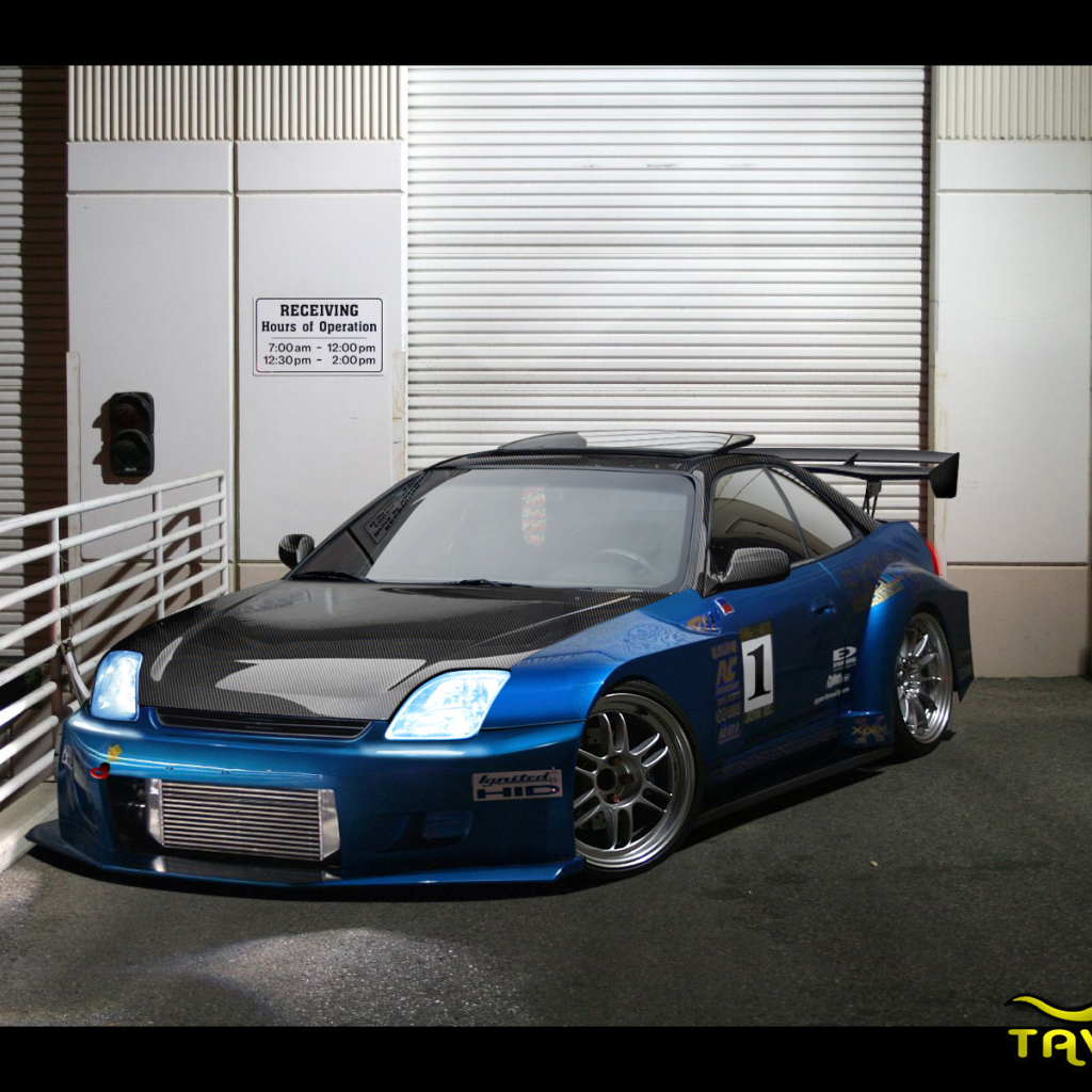 Дизайн автомобиля Honda Prelude club