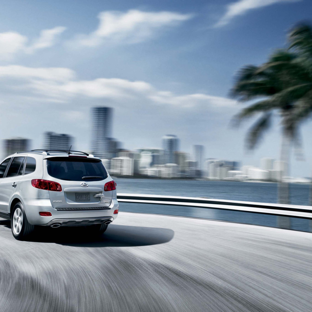  Красивый автомобиль Hyundai Santa fe в Москве