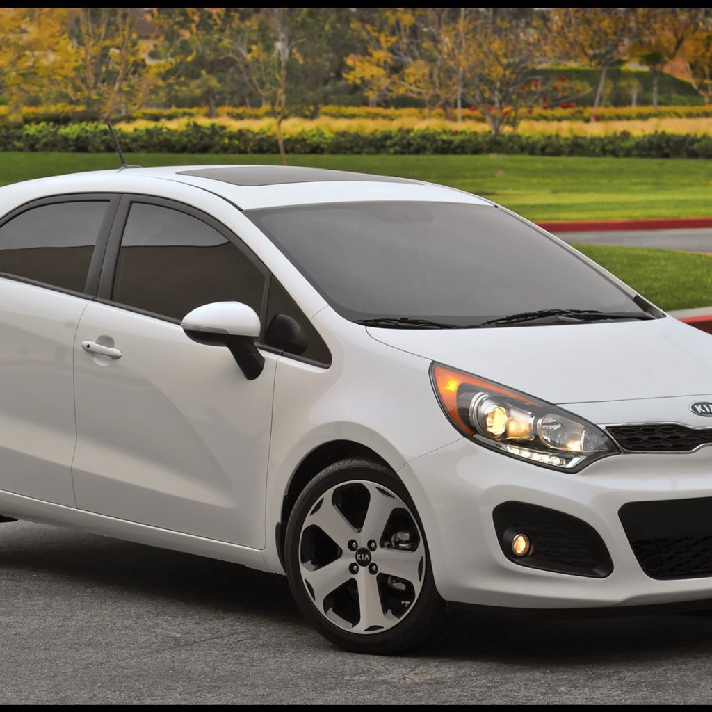 Красивый автомобиль Kia  Rio в Москве