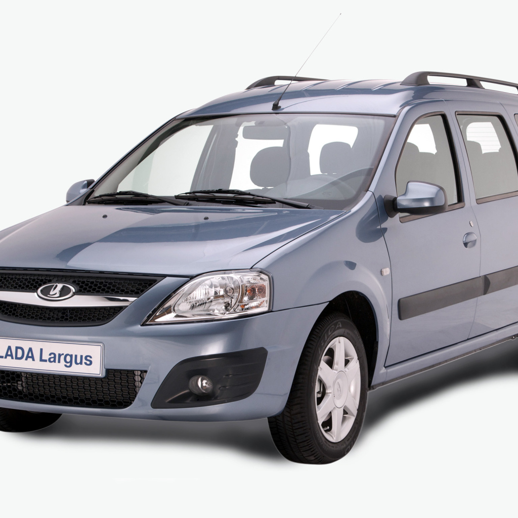 Серая Lada Largus
