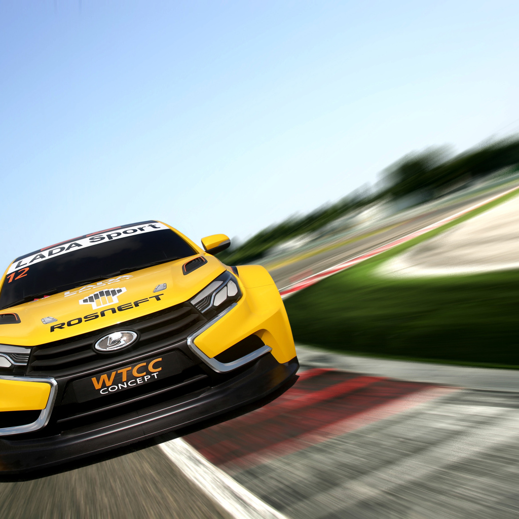 Гоночная Лада Веста