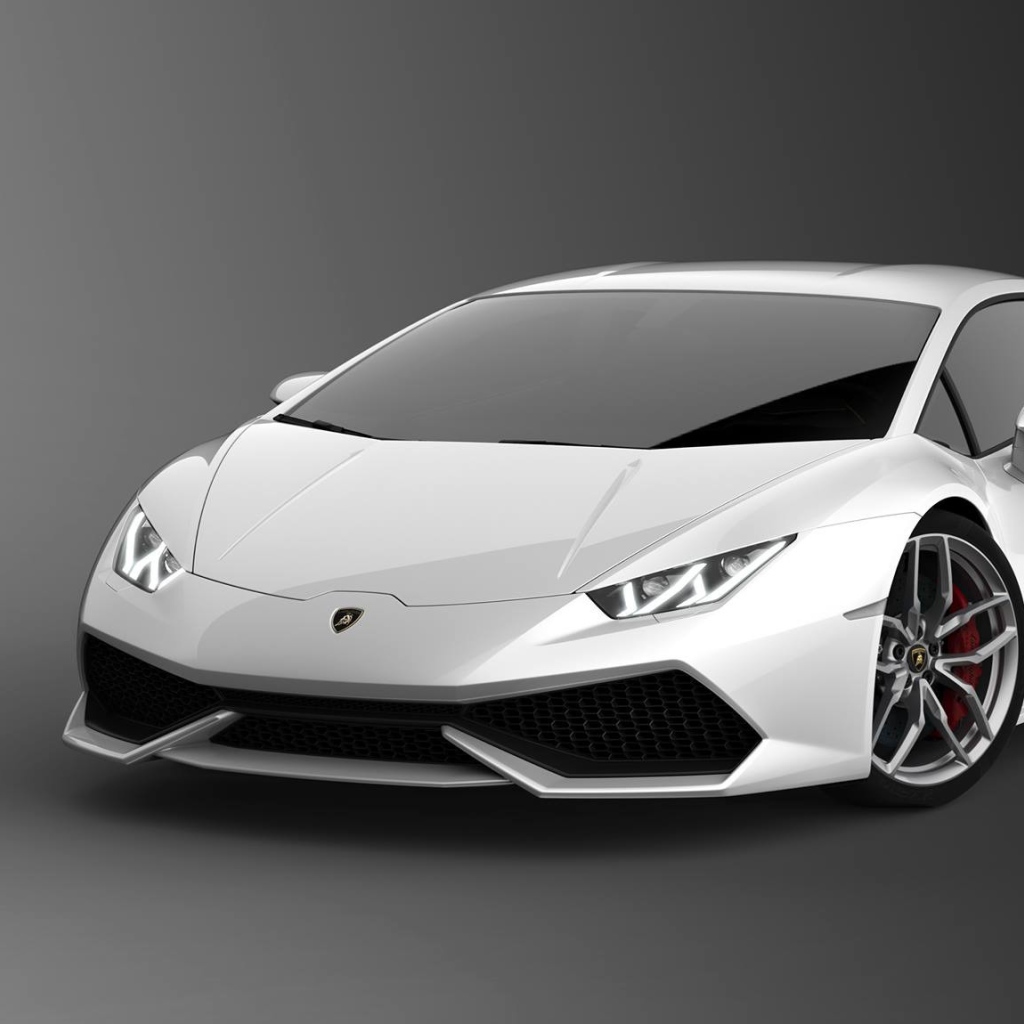 Красивый автомобиль Lamborghini Huracan