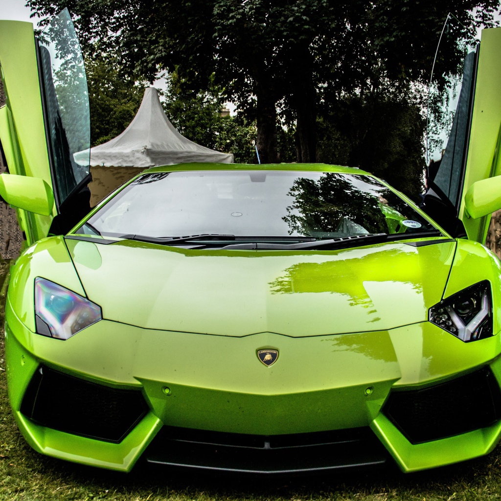Зеленый Ламборджини