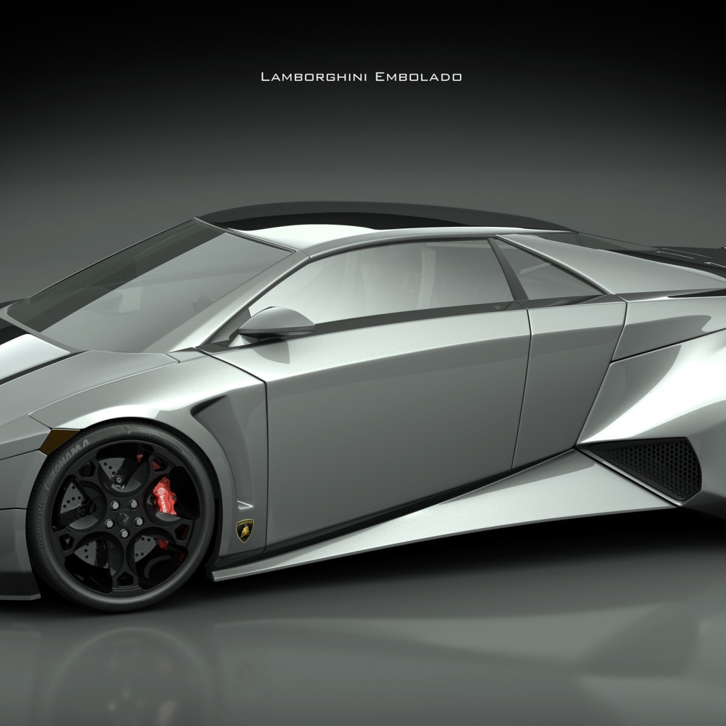 Автомобиль Lamborghini embolado