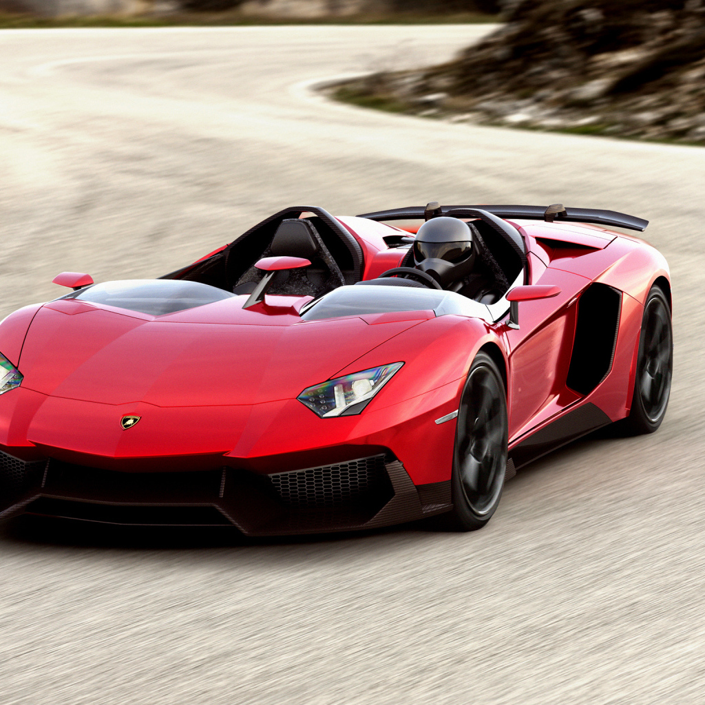 Ламборджини на трассе