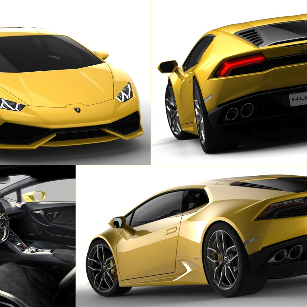 Новая машина Lamborghini Huracan