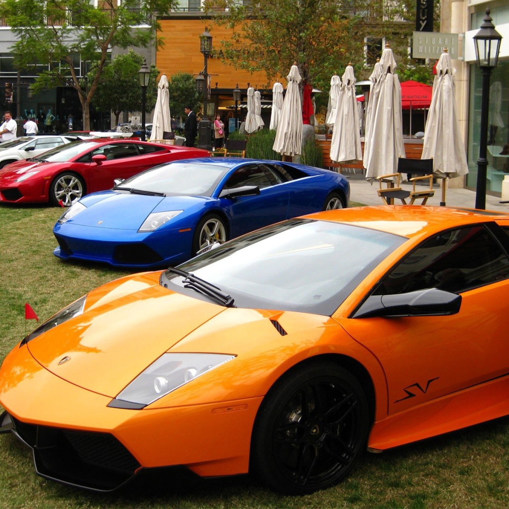 Оранжевый Ламборджини