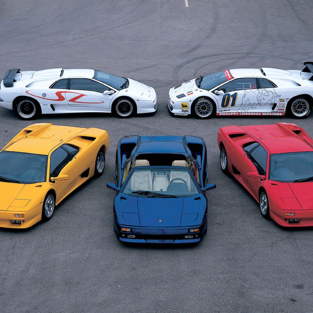 Надежная машина Lamborghini Diablo