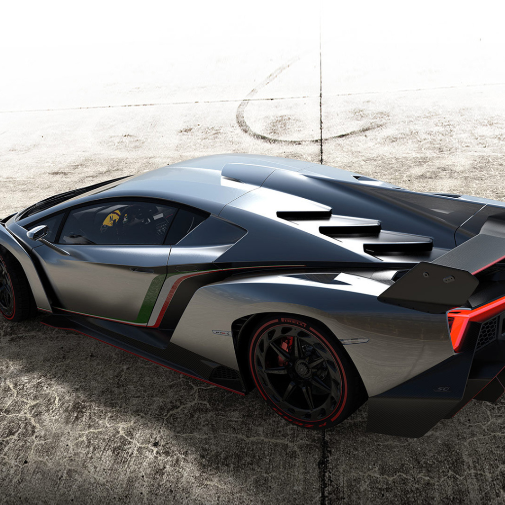 Надежная машина Lamborghini Veneno