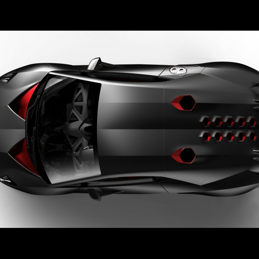 Надежная машина Lamborghini Sesto Elemento