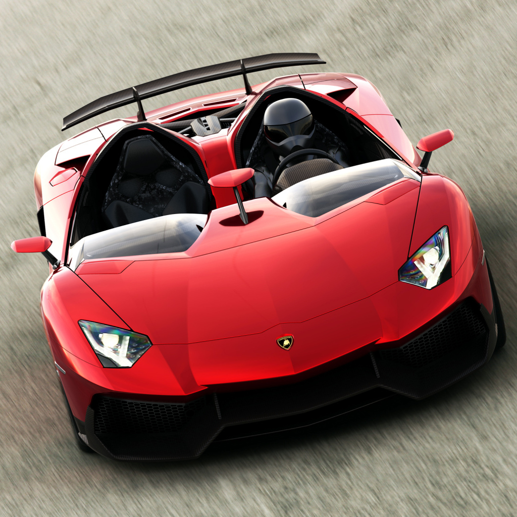 Красный Ламборджини