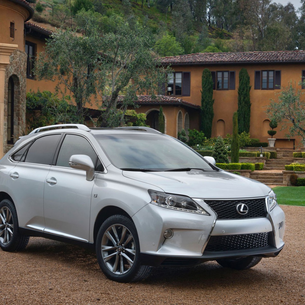 Белый Лексус RX 350