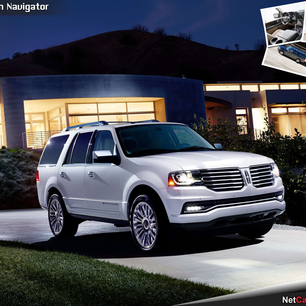 Красивый автомобиль Lincoln Navigator 2015