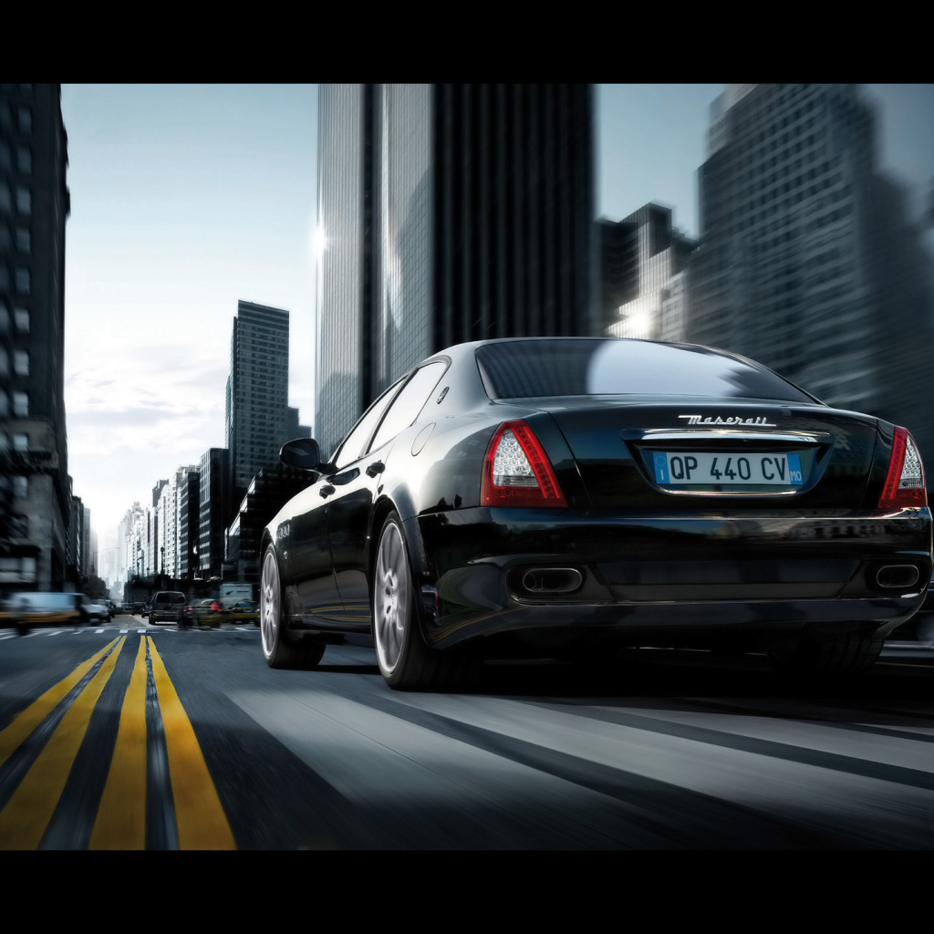 Новая машина Maserati Quattroporte