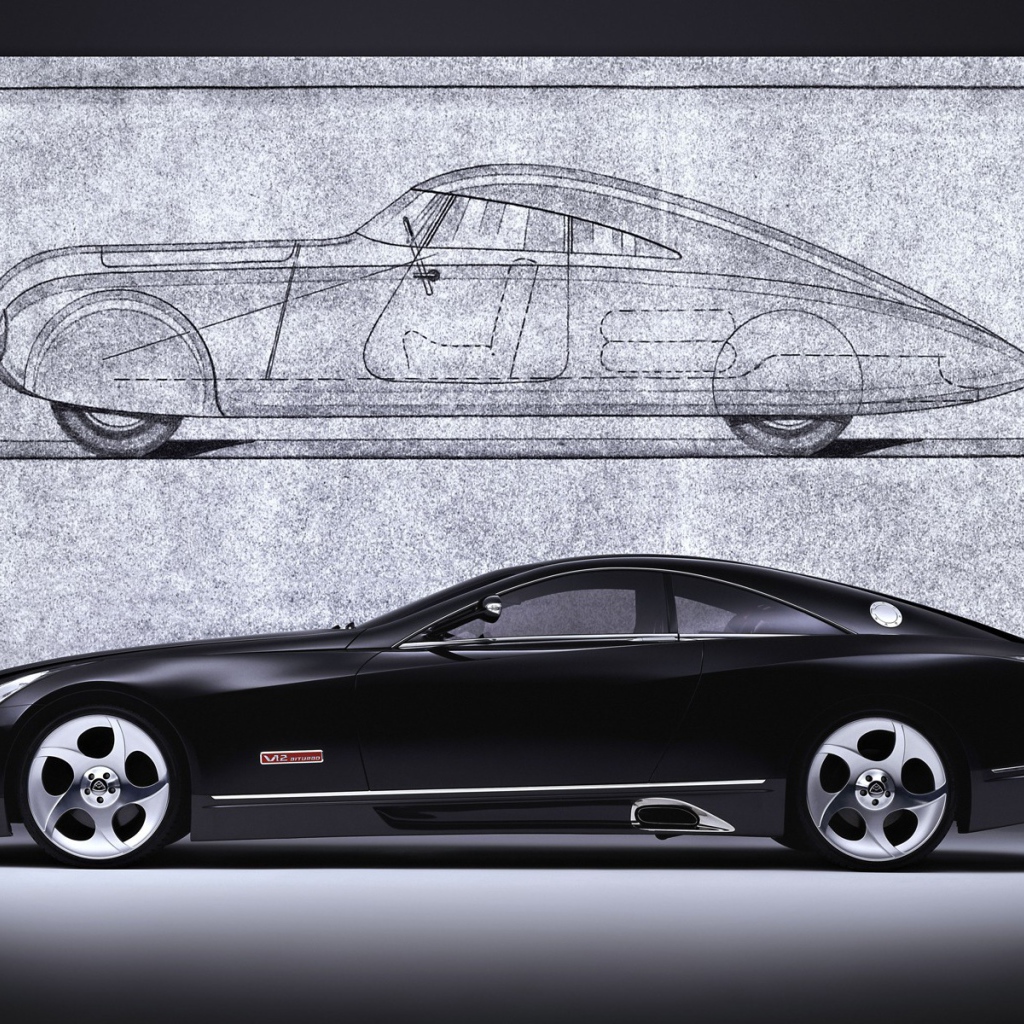  Автомобиль марки Maybach модели Exelero