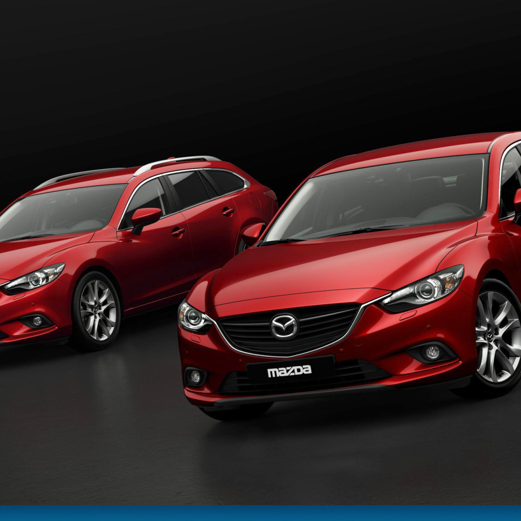 Красивый автомобиль Mazda 6