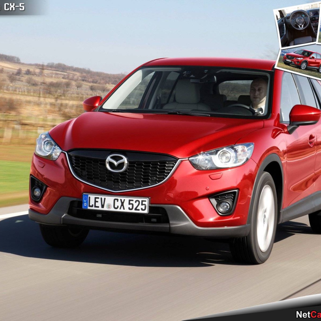 Красивый автомобиль Mazda CX 5 в Москве