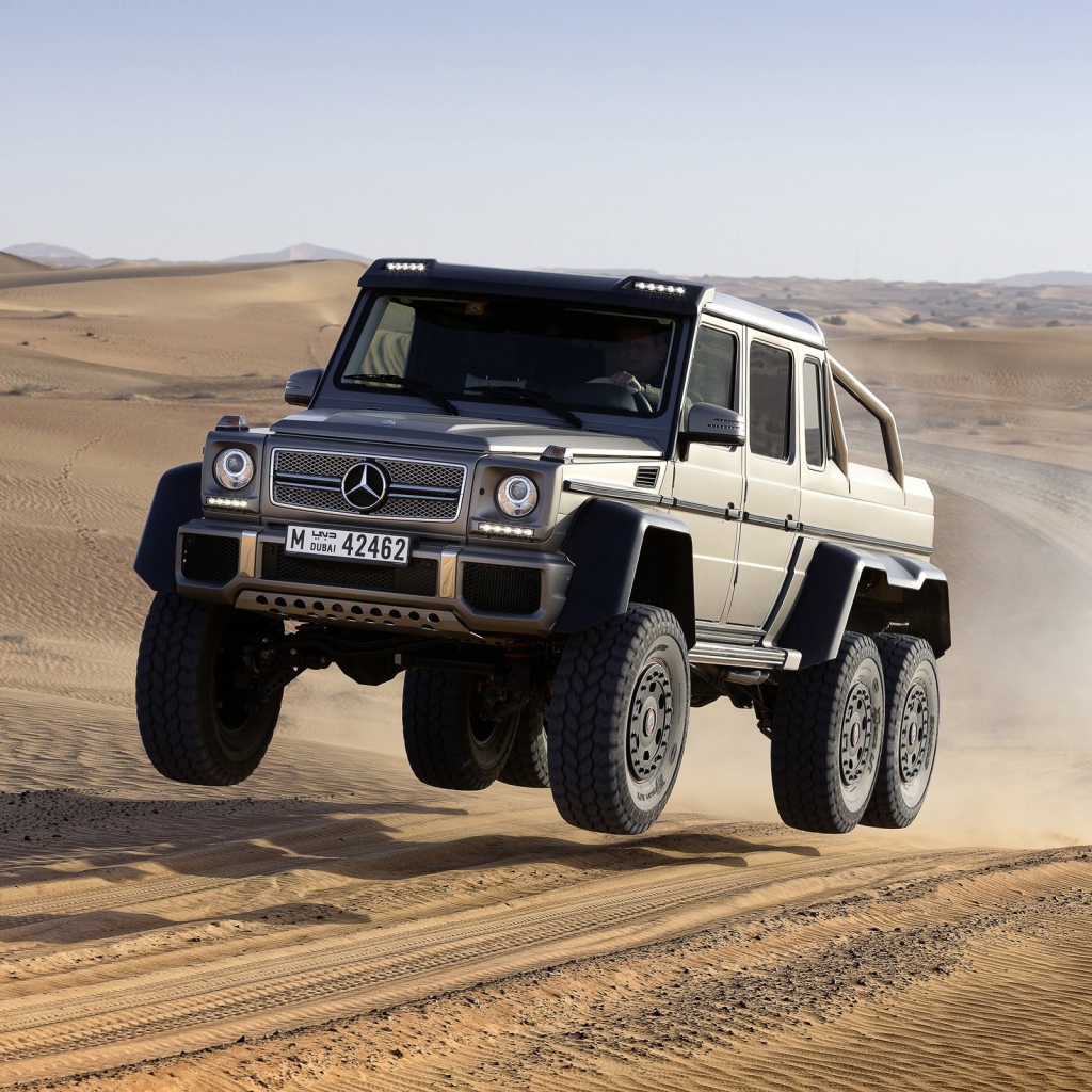 Мерседес на ралли по пустыне