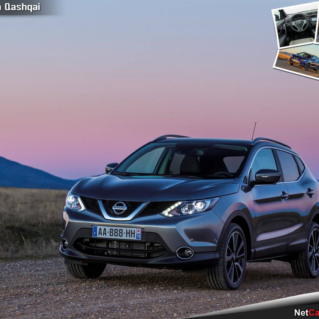Красивый автомобиль Nissan Quashqai 2014 в Москве