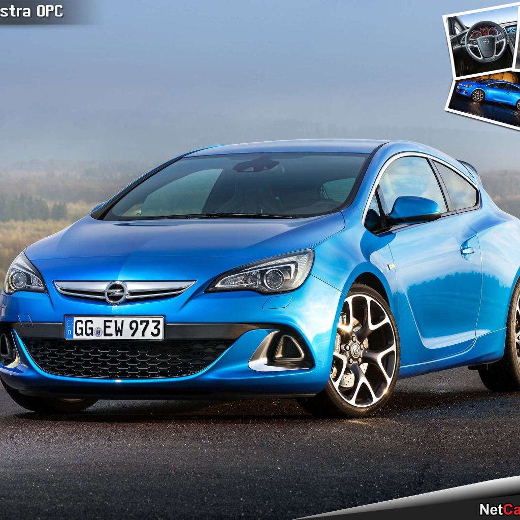 Красивый автомобиль Opel Astra в Москве