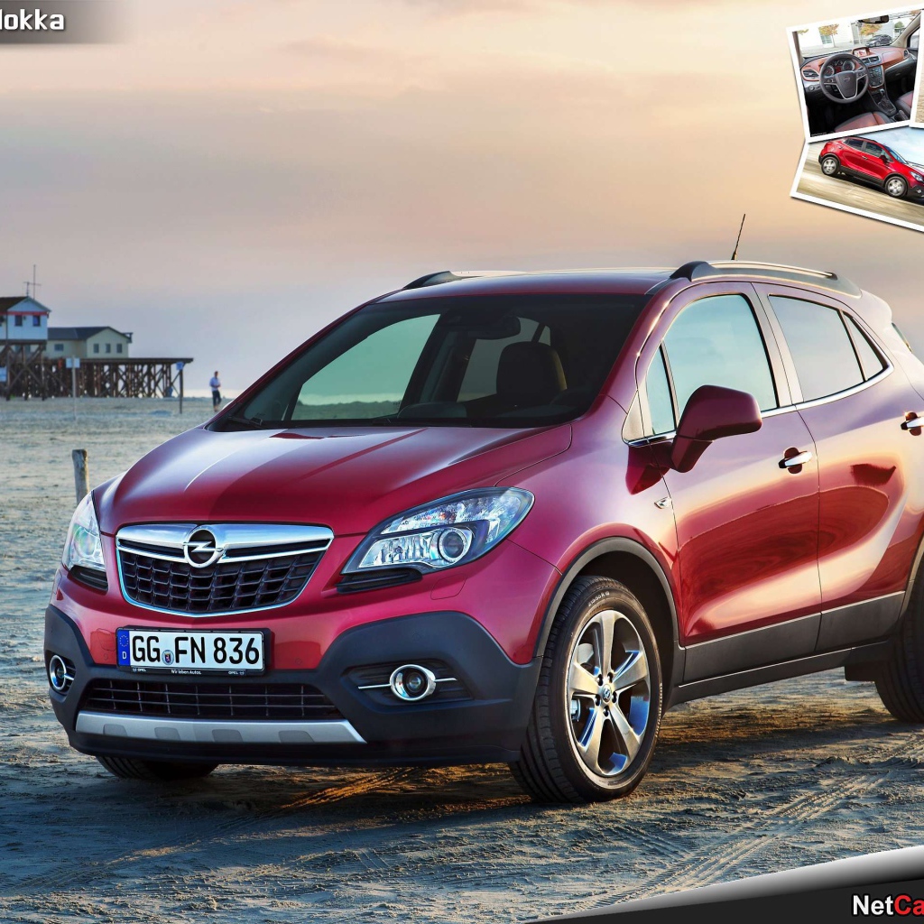 Красивый автомобиль Opel Mokka