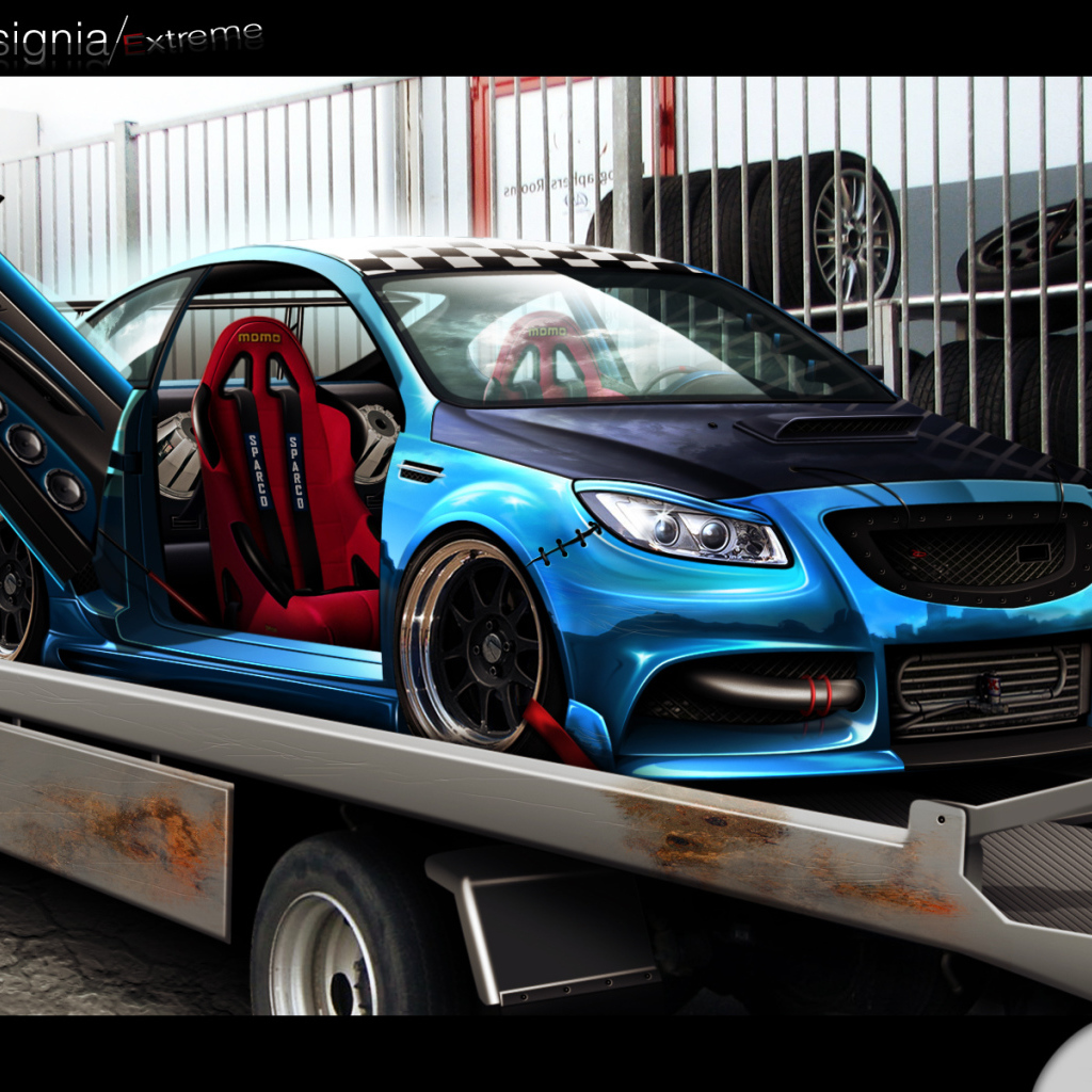 Новая машина Opel Insignia