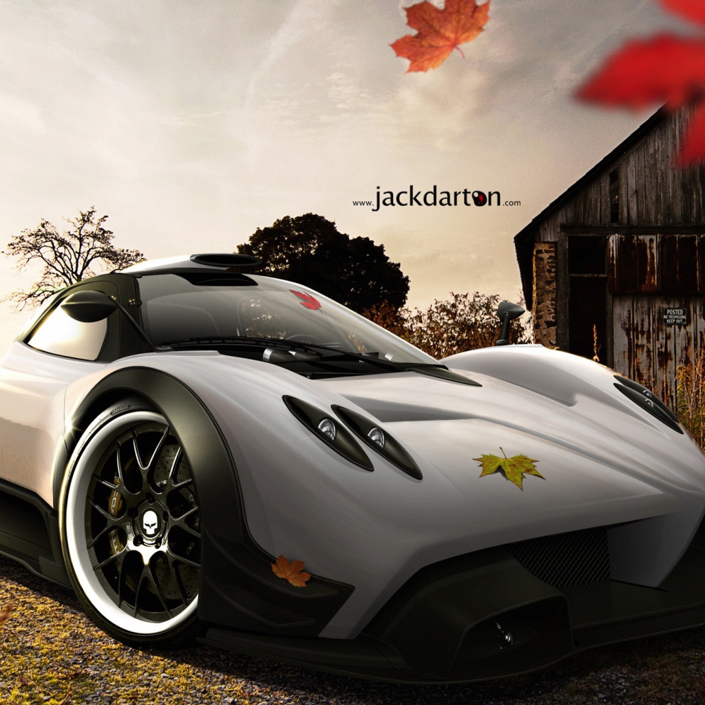 Автомобиль Pagani zonda r 2