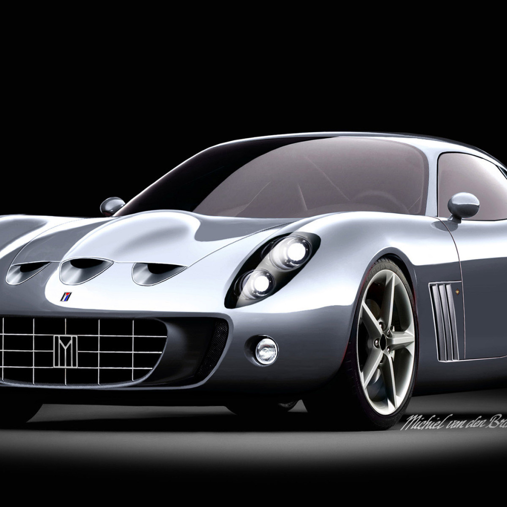 Красивый автомобиль Pontiac Solstice в Москве