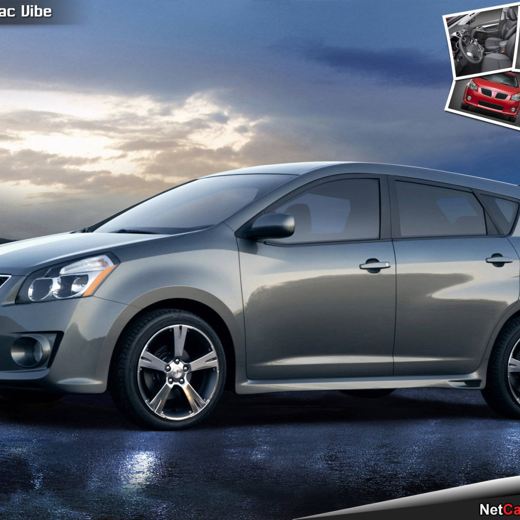 Красивый автомобиль Pontiac Vibe