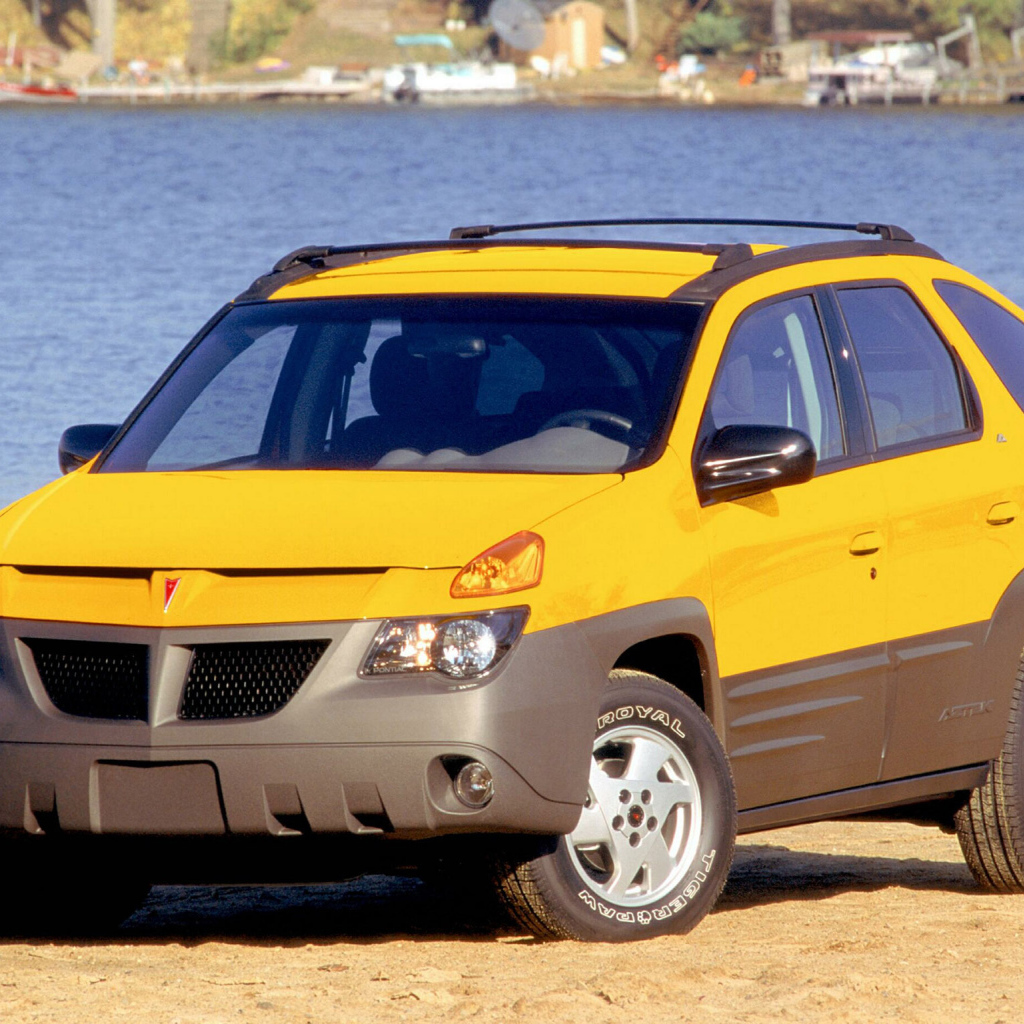 Дизайн автомобиля Pontiac Aztec