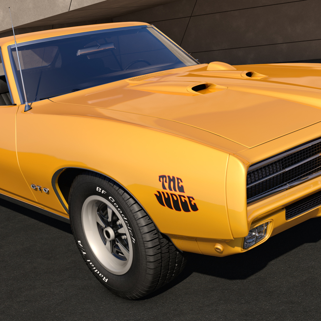 Новый автомобиль Pontiac GTO 1969
