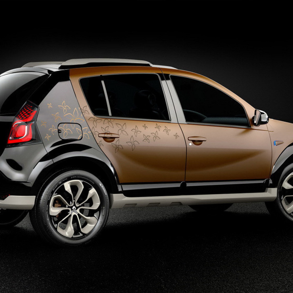 Красивый автомобиль Renault Sandero