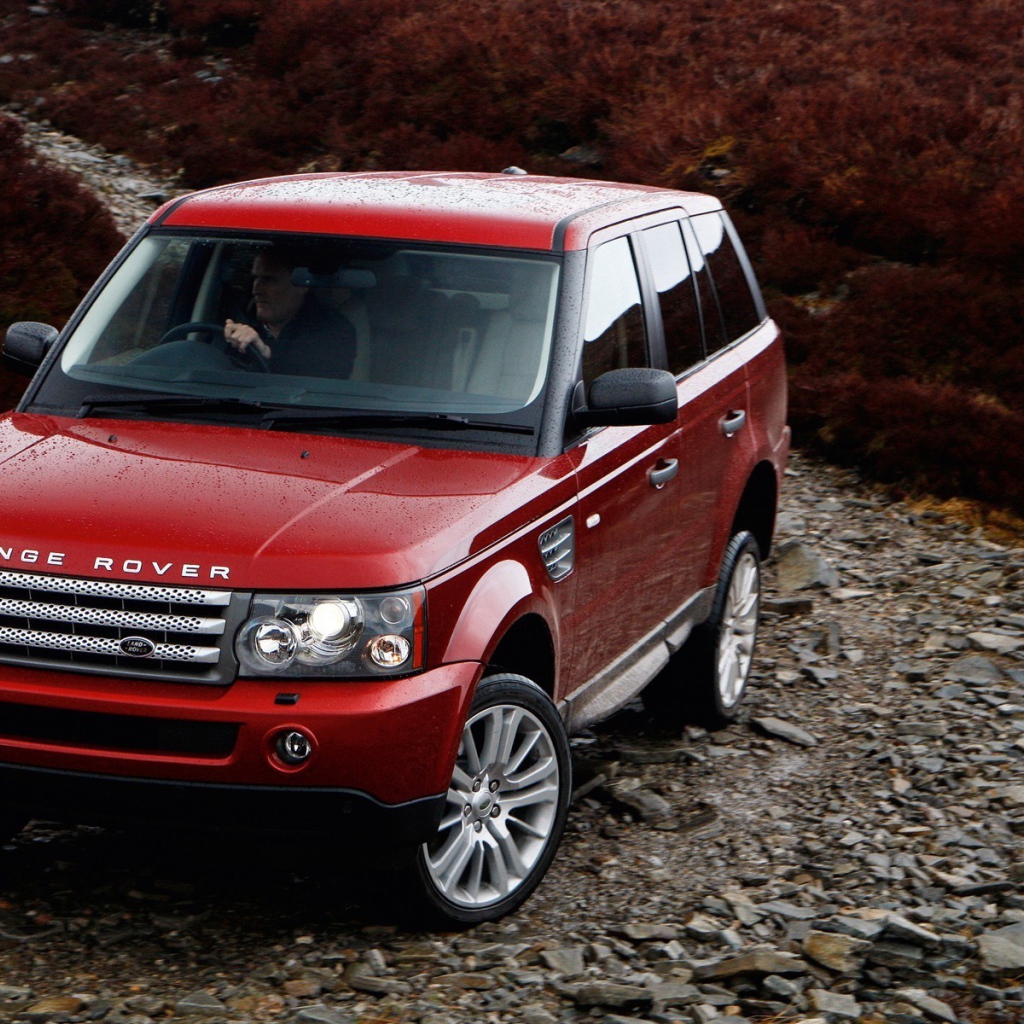 Красный Лэнд ровер
