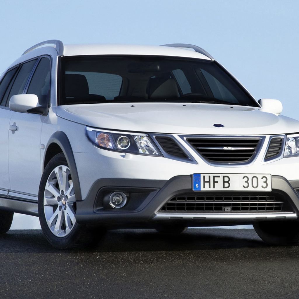  Красивый автомобиль Saab 9-3
